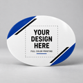 Oval Sticker